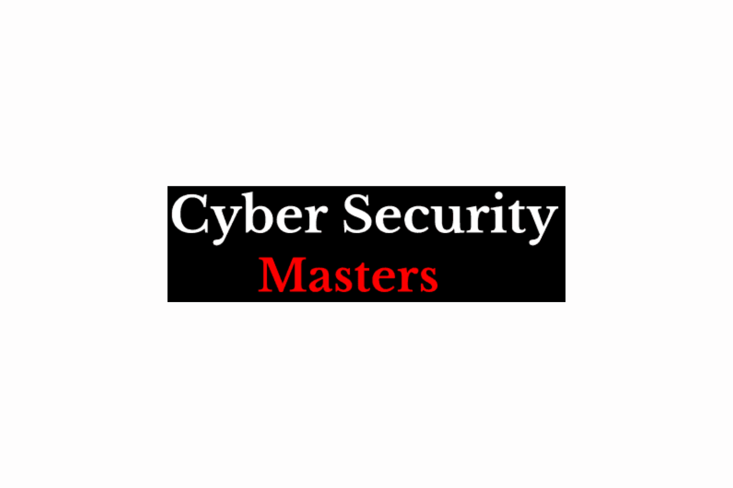🛡️ Cyber Security Masters